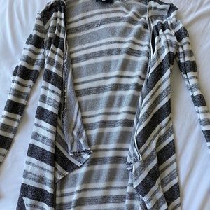 Striped cardigan